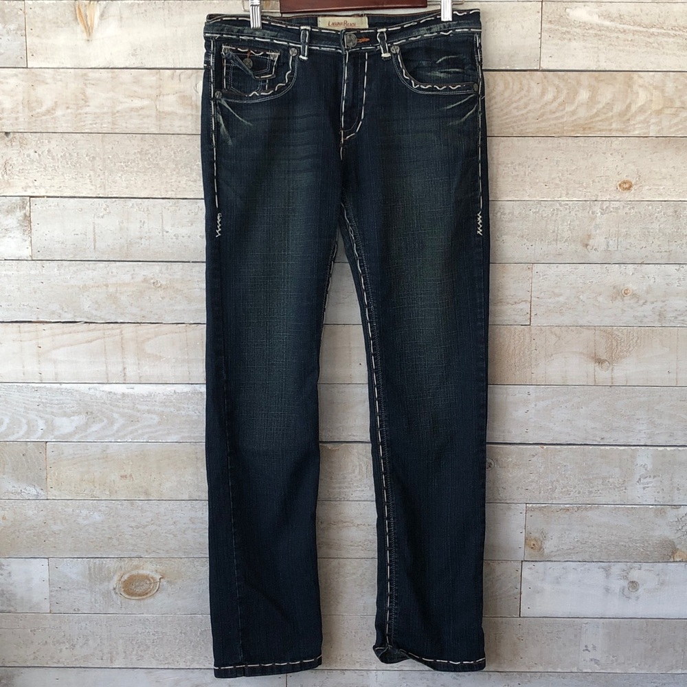 Vintage Y2K Laguna Beach boot cut jeans